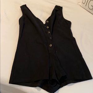 Nasty Gal Linen Romper